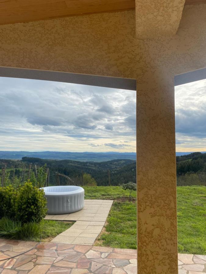 Vue Panoramique & Jacuzzi Prive Vila Saint-Hilaire  Exterior foto